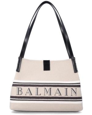 Balmain Shopping Bags - Natural