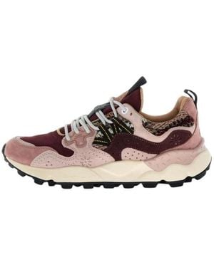 Flower Mountain Sneakers - Marron