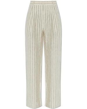 Posse Straight Trousers - Bianco