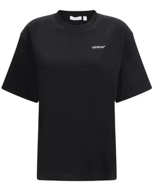 Off-White c/o Virgil Abloh Half Arrow Skate T-Shirt - Zwart