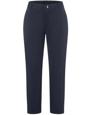 M·a·c Dunkelblaue Cropped Jeans
