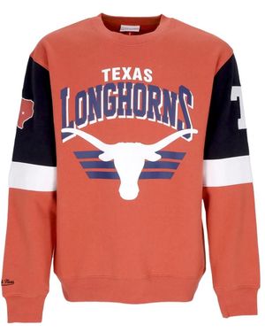 Mitchell & Ness Long Sleeve Training Tops - Naranja