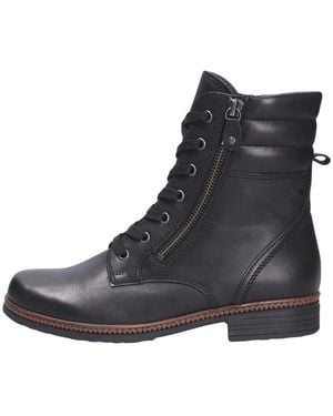 Gabor Lace-Up Boots - Noir