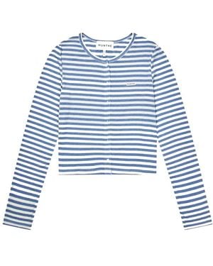 Munthe Long Sleeve Tops - Azul
