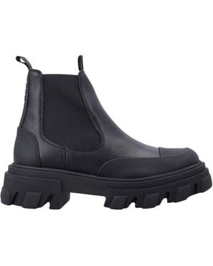Ganni Chelsea Boots - Azul