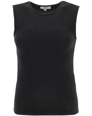 Agolde Sleeveless Tops - Negro