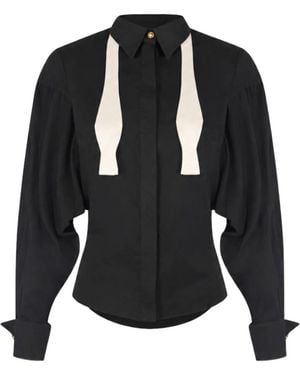 Elisabetta Franchi Shirts - Black