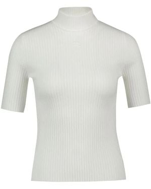 Courreges Reedition Short Sleeves - Grau