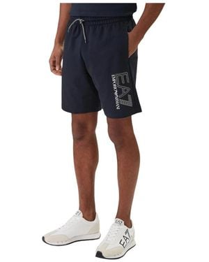 EA7 Casual Shorts - Azul