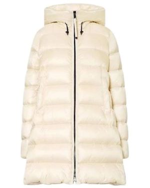 Moncler Parana Hooded Quilted Puffer Jacket - Naturel