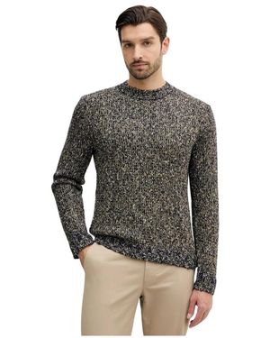 Benetton Rundhals-Strickware - Grau