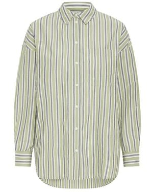 Ichi Overhemden ,Veelkleurig ,Shirts - Groen