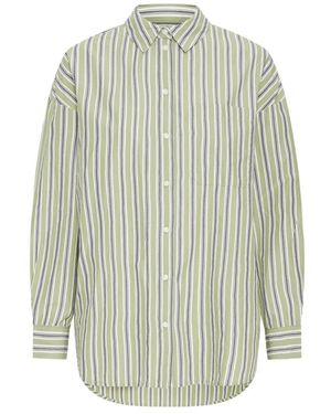 Ichi Overhemden ,Veelkleurig ,Shirts - Groen