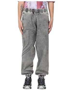 DIESEL Straight Jeans - Grijs