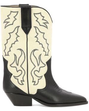 Isabel Marant Duerto Cowboy-Stiefel - Mettallic