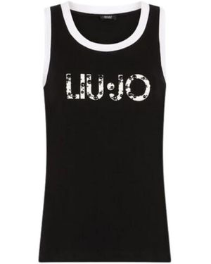 Liu Jo Sleeveless Tops - Nero