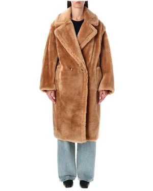 Stand Studio Double-Breasted Coats - Marron