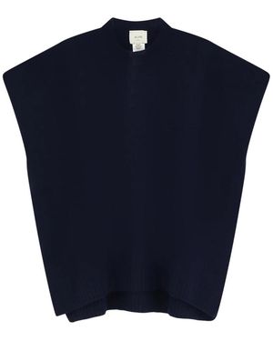 Alysi Round-Neck Knitwear - Azul