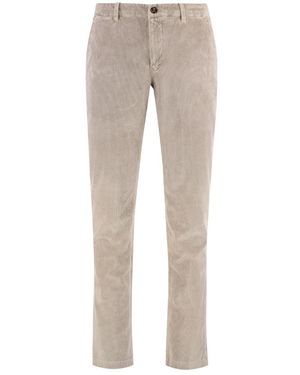 Moorer Slim-Fit Trousers - Grey
