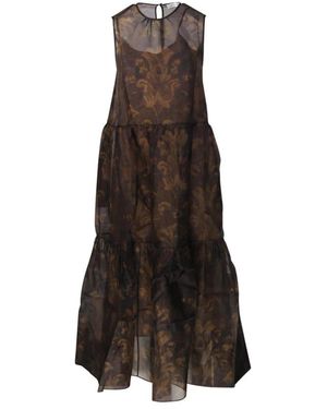 Into The East Maxi Dresses - Brown