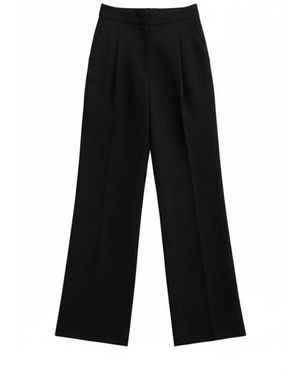 Carven Wide Trousers - Negro