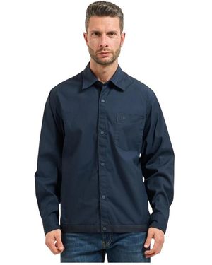 HUGO Overhemden ,Blauw ,Shirt Met Lange Mouwen