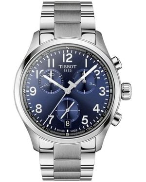 Tissot Accessoires ,Blauw ,Chrono L Chronograph - Metallic