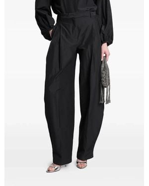 ANDAMANE Wide Trousers - Negro