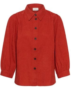 Kaffe Hemden - Rood