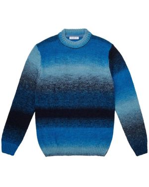 Manuel Ritz Round-Neck Knitwear - Bleu