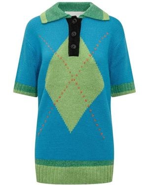 ANDERSSON BELL Long Knitwear - Blue
