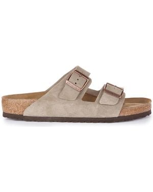 Birkenstock Sliders - Brown