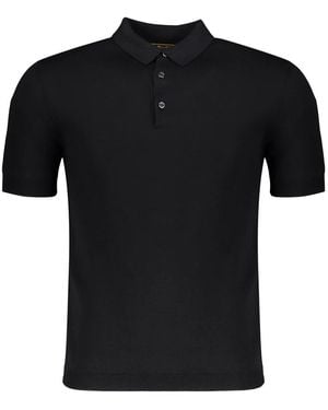 Moorer Polo Shirts - Black