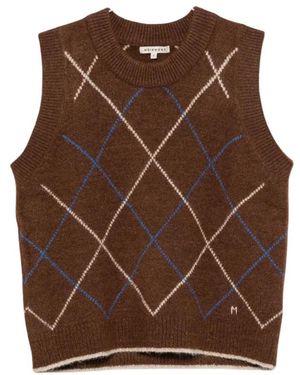 Moismont Truien & Vesten ,Bruin ,Katoen Eddy Sweater N°234