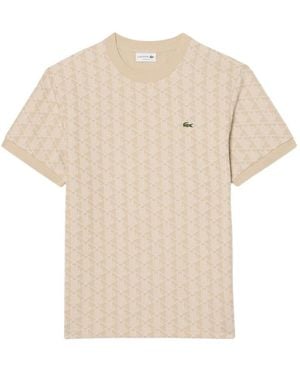 Lacoste T-Shirts - Naturel