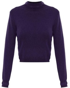 Jil Sander Cashmere Sweater - Blauw