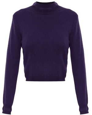 Jil Sander Cashmere Sweater - Blauw