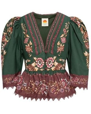 FARM Rio Blouses - Verde