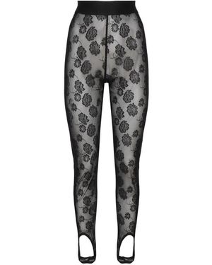 Nue Broeken ,Zwart ,Katoen Zwarte Katoenen Broek - Grijs