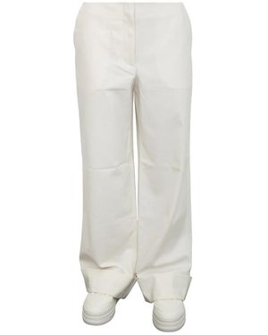 ARMANI EXCHANGE Broeken ,Wit ,Wol Broeken Avorio - Grijs