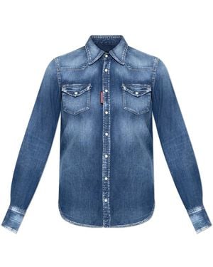 DSquared² Denim Shirts - Bleu