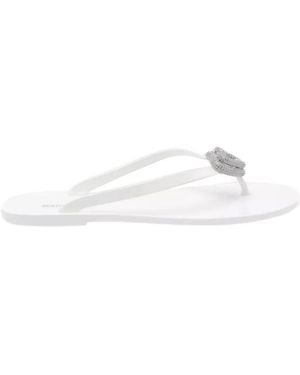 Mach & Mach Flip Flops - White