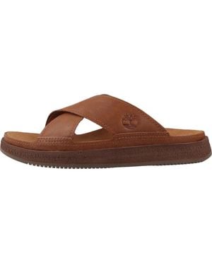 Timberland Sliders - Marron