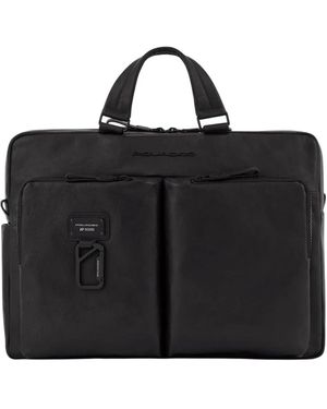 Piquadro Laptop Bags & Cases - Black
