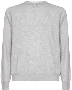 D4.0 Round-Neck Knitwear - Gris