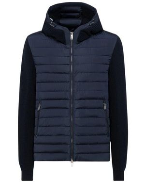 Add Jacke Mit Strickärmeln - Blau