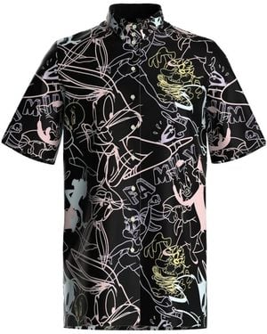 FAMILY FIRST Overhemden ,Zwart ,Familie First X Looney Tunes Shirt Multolor