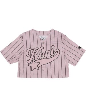 Karlkani T-Shirts - Roze