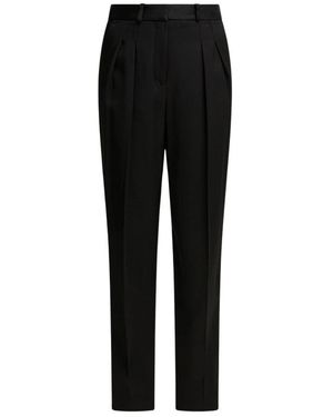 Loulou de Saison Alio Plissierte Hose - Schwarz