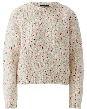 Ouí Round-Neck Knitwear - Bianco